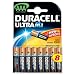 Duracell Ultra MN2400 Battery Alkaline 1.5V AAA Ref 75052880 [Pack 8]