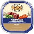 The Nutro Company Beef and Vegetable Recipe Puppy Food, 3.5-Ounce, Pack of 24