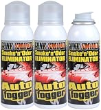 Gone Smoke 21021 Smoke 'n' Odor Auto Fogger set of three(3 oz.)