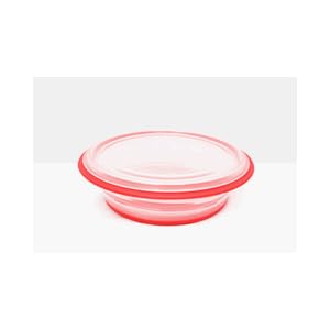 FoldTuk 4 Cup Round Collapsible Bakeware and Storage Container, Red by FoldTuk Kitchenware