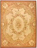 IMAGE OF Due Process Aubusson Chalon Cream-Rose 5' X 8' Area Rug