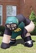 Huge 5' NCAA Oregon Ducks Lineman Inflatable Outdoor Yard Decoration
