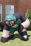 Huge 5' NCAA Oregon Ducks Lineman Inflatable Outdoor Yard Decoration