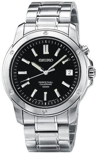 Seiko Mens SNQ007 Perpetual Calendar Watch