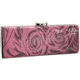 Magid Pattern Sequin Long Convertible Clutch