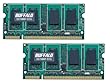BUFFALO&nbsp;�m�[�gPC�p���݃�����&nbsp;PC2-5300&nbsp;(DDR2-667)&nbsp;1GB&nbsp;2���g&nbsp;D2/N667-S1GX2/E