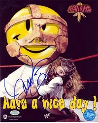 Mankind Mick Foley Signed 8x10 Photo