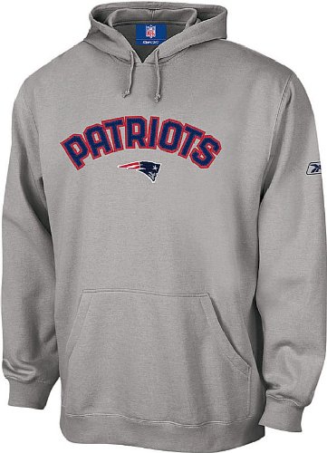 New England Patriots Adult Reebok Playbook Hooded Fleece Sweatshirt