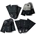 Versa-Tool MB3A3B3C3D Universal Oscillating Craftsman Saw Blade Kit. 3 Each 1-3/8 Inch Wood, Bi-Metal, Japan Tooth and 2.5 Inch Wood Blade Variety Pack