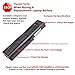 LB1 High Performance Battery for Toshiba Satellite L750 L750D L755 L755D L770 L770D L775 Fits: PA3817U-1BRS