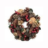 クリスマスデコレーション　ブランチリース　25cm
