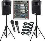 Allen & Heath ZED-14 / Harbinger APS15 PA Package