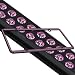 License 2 Bling l2b-256-bk-rose Genuine 256 Series Black License Plate Frame with Rose Swarovski Crystals