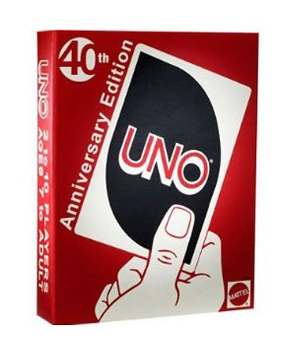 UNO 40th Anniversery Edition Card Game On Sale