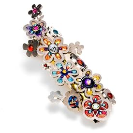 Bright Blossoms Mezuzah from the Artazia Collection #932 GM