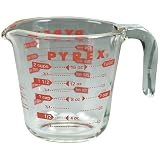 Kitchen & Housewares : CORINGWARE-PYREX 6001074 CLR 8oz Liq Meas Cup 508 Case of 6
