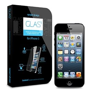 �ڹ�����������Ź�ʡ�SPIGEN SGP iPhone5 ���奿����ϥ��� GLAS.t �ץ�ߥ��� �ꥢ�� �����꡼�� �ץ��ƥ����� �Զ������饹�վ��ݸ�ե����� ��SGP09435��