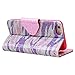 iPhone 6S Case, Style4U [Everlasting Shine] Zebra Design Premium PU Leather Stand Wallet Case with ID Credit Card/Cash Slots for Apple iPhone 6S / 6 + 1 Stylus and 1 Screen Protector [Purple/Pink]