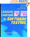 Lessons Learned in Software Testing