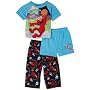 Sesame Street Pajama Set, 3 Piece, Blue