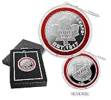 Toronto Maple Leafs Silver Coin Ornament