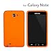 [docomo GALAXY Note SC-05D専用]VERUS シリコンケース (オレンジ)