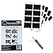 ONLY Till Stocks Lasts! on 5 Star Rated Premium Chalkboard Label Stickers (40) + Chalkboard Marker Pen - Organize Your Jars, Containers, Pantries & More! - The Labels are Re-useable!