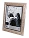 Kiera Grace Brooks Picture Frame, 8 by 10 Inch, Silver Crosshatch