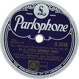 Rafael Méndez In A Little Spanish Town 1949 UK 78rpm record R3216