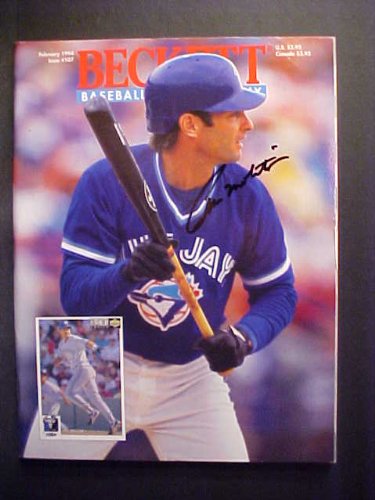 Paul Molitor Toronto Blue Jays Autographed February 1994 Beckett Magazine
