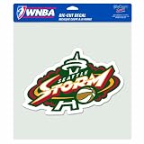 WNBA Seattle Storm 8-by-8 Inch Diecut Colored Decal