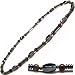 Men's Magnetic Hematite Tiger's Eye Bead Necklace 18