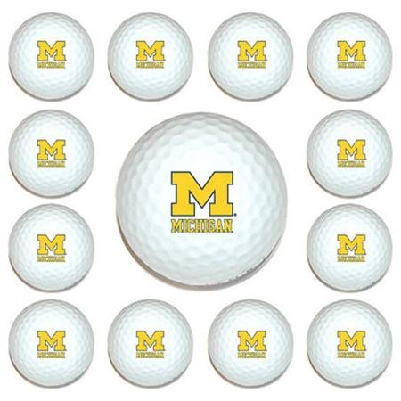 Michigan Wolverines Um Ncaa Dozen Golf Ball Pack