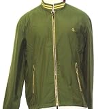 Penguin Original Penguin by Munsingwear Olive Green Mens Ratner Vintage Windbreaker Jacket