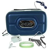 Nintendo DSI Custom Carrying Case ( BLUE ) + Nintendo DSi Car Charger + Wal ....