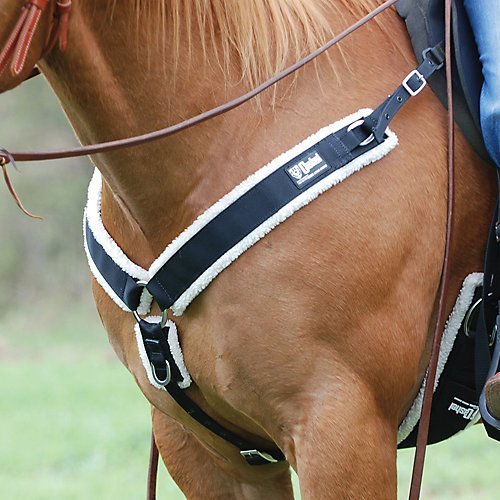 Cashel Nylon Fleece Lined Straight Breast Collar