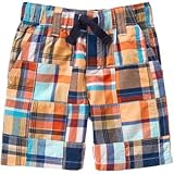 ジンボリー GYMBOREE/ パッチワークショーツ オレンジ/ブルー ボトムスショートパンツ 18～24ヶ月【並行輸入】