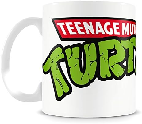 Official Teenage Mutant Ninja Turtles Logo Coffee Mug Cup - Boxed