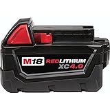 Milwaukee (48-11-1840) OEM Seald Package : (1) M18 REDLITHIUM XC 4.0 Ah Extended Capacity Battery Pack
