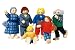Spielwaren : TOYS pure SO218 - Biegepuppen City-Familie