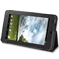 EasyAcc ASUS MeMO Pad ME172V Tasche h�lle Case mit Auto Sleep / Wake-up / St�nder / Handschlaufe f�r ASUS ME172V(Schwarz, PU Leder)