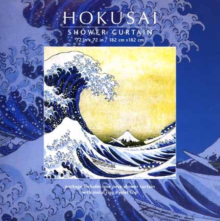 Hokusai Shower Curtain