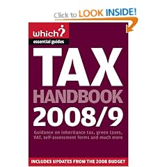 Tax Handbook 2008/9 ("Which?" Essential Guides)