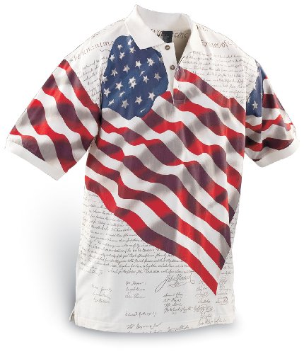 Cotton Traders Americana Short - sleeved Polo Shirt