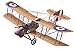 Roden Airco DH-2 Biplane Pusher Airplane Model Kit