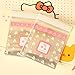 ONOR-Tech 100 PCS Lovely Cute Bowknot OPP Self Adhesive Cookie Bakery Candy Biscuit Roasting Treat Gift DIY Plastic Bag (Cherry Design)