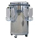 Soleus Air MC-88S Indoor/Outdoor Party Refrigerator, Stainless Steel