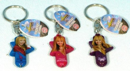 Led Torch Keyring - Hannah Montana 3 PER PACK (D51842D)
