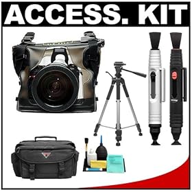 DiCAPac WP-S10 Waterproof Case + Precision Design Deluxe Case + Precision Design Accessory...
