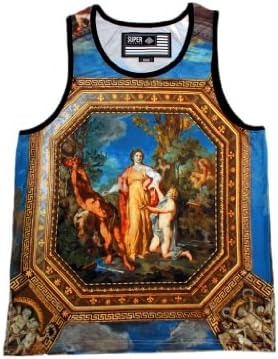 Super Massive Men's Apollo Sublimated Tank Medium Full Color